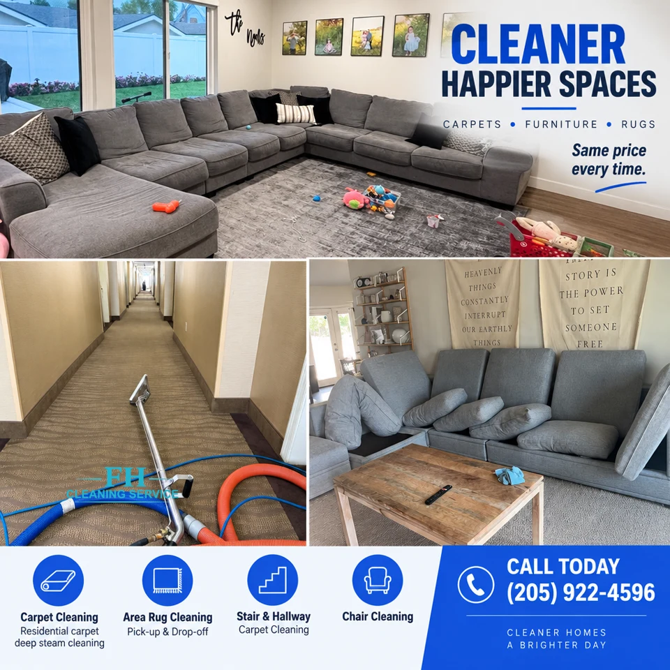 Flyer completo de FH Cleaning Service
