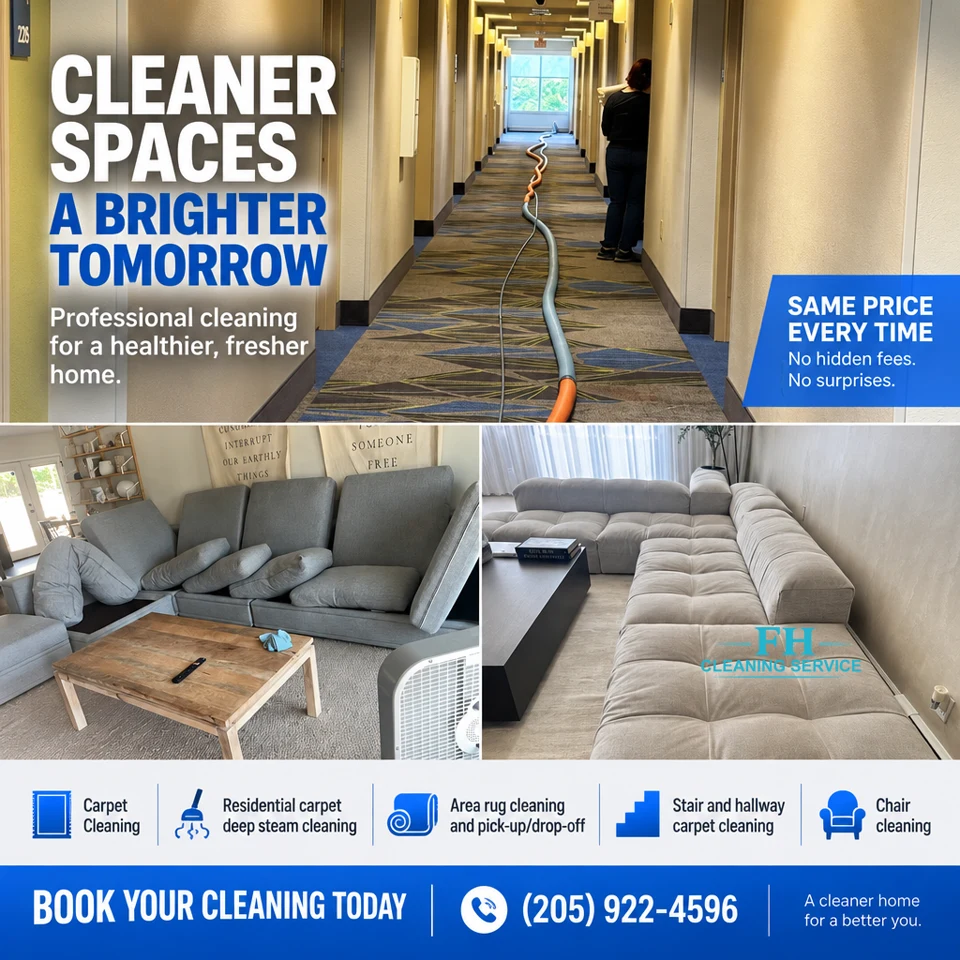Flyer completo de FH Cleaning Service