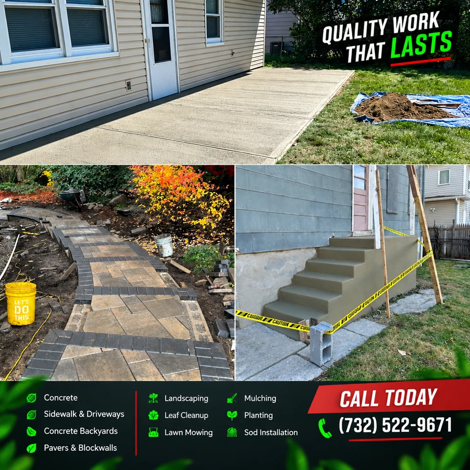 Flyer completo de Frank Landscaping